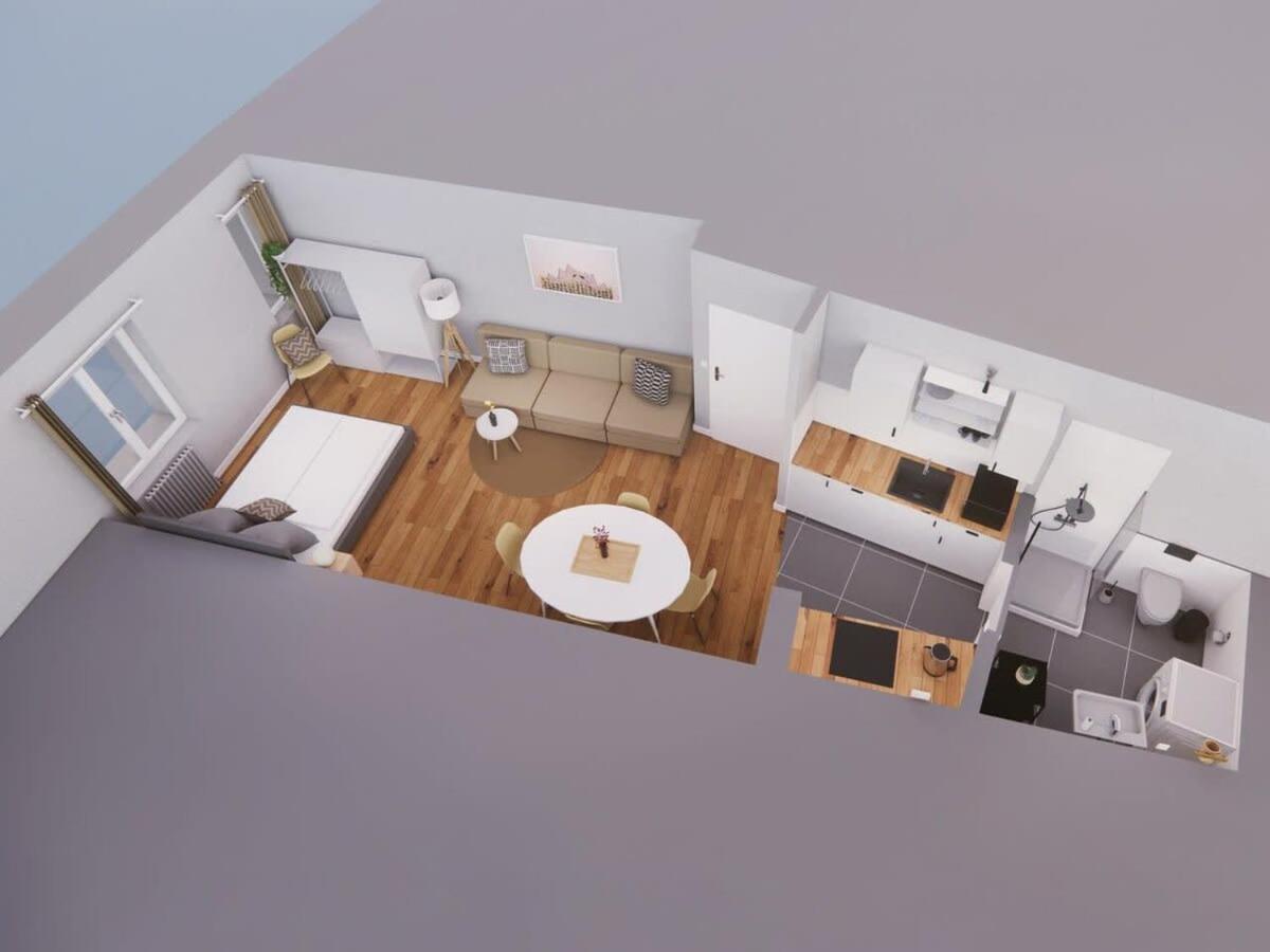 Hamburg City Apartment For 5 Exterior photo